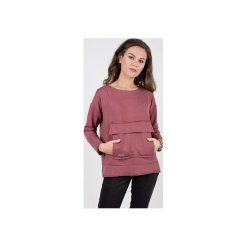 Bluza Mary bambus. Czerwone bluzy damskie marki Easy- Peasy, s, bez wzorów, z dzianiny, bez rękawów, bez kaptura. Za 199,00 zł.