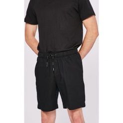 Calvin Klein Jeans - Szorty. Czarne spodenki i szorty męskie Calvin Klein Jeans, s, bez wzorów, z bawełny, casualowe. W wyprzedaży za 199,90 zł.