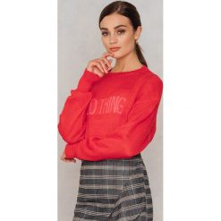 Swetry klasyczne damskie: Colourful Rebel Sweter z dzianiny Sophie Wild Thing – Red