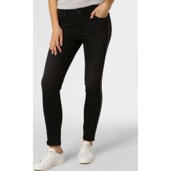 Opus - Jeansy damskie – Evita Black Peals, czarny. Czarne jeansy damskie Opus. Za 369,95 zł.