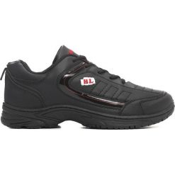 Czarne Buty Sportowe Busy. Czarne buty sportowe męskie marki Born2be, z materiału, na sznurówki. Za 69,99 zł.