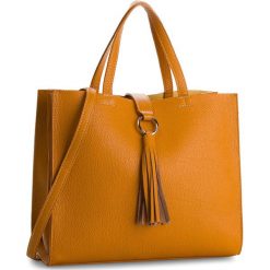 Torebki klasyczne damskie: Torebka CREOLE – K10519 Koniak