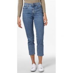 Drykorn - Jeansy damskie – Mom, niebieski. Niebieskie jeansy damskie DRYKORN, z podwyższonym stanem. Za 579,95 zł.