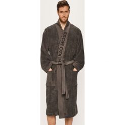 Hugo Boss - Szlafrok. Szare szlafroki męskie l, z bawełny. Za 749,90 zł.