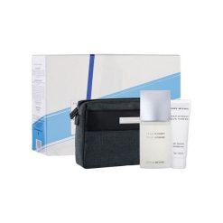 Kosmetyczki męskie: ISSEY MIYAKE L´Eau D´Issey Zestaw dla mężczyzn EDT 125ml + 75ml Żel pod prysznic + kosmetyczka