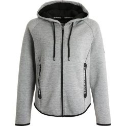 Bluzy damskie: Superdry TECH LUXE Bluza rozpinana grey grit/black