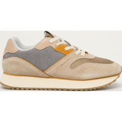 Gant - Buty Bevinda. Brązowe buty sportowe damskie GANT, bez wzorów, ze skóry, sportowe. Za 469,90 zł.
