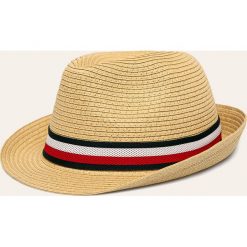 Tommy Hilfiger - Kapelusz. Kapelusze męskie TOMMY HILFIGER, z aplikacjami. Za 269,90 zł.