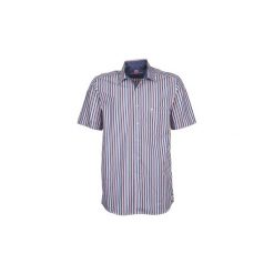 Koszule z krótkim rękawem Pierre Cardin 514636216-184. Niebieskie koszule męskie Pierre Cardin, s, bez wzorów, bez kołnierzyka, z krótkim rękawem. Za 311,20 zł.