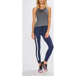 Roxy - Legginsy. Szare legginsy sportowe damskie marki Roxy, l, z bawełny. Za 169,90 zł.