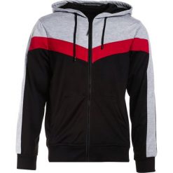 Czarno-Szara Bluza Alcipheu. Czarne bluzy męskie Born2be, xl, bez wzorów, bez kołnierzyka, bez rękawów, bez kaptura. W wyprzedaży za 79,99 zł.
