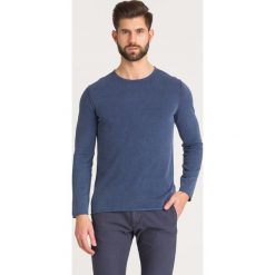 SWETER HOGAN Joop! Jeans. Niebieskie swetry męskie xl, z bawełny, z okrągłym kołnierzem. Za 230,00 zł.