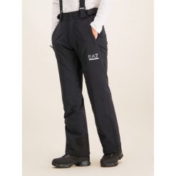 Spodnie narciarskie EA7 Emporio Armani 6GPP05 PNQ7Z 1200. Czarne spodnie męskie EA7 Emporio Armani, xl, bez wzorów, z elastanu, sportowe. W wyprzedaży za 799,00 zł.