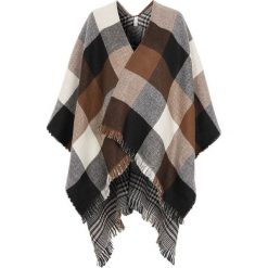 Soyaconcept Narzutka Blian brązowy w kratkę female brązowy/ze wzorem. Pomarańczowe swetry damskie Soyaconcept, w paski, z dzianiny, bez rękawów. Za 189,00 zł.