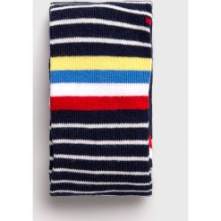 Tommy Hilfiger - Rajstopy dziecięce. Niebieskie skarpetki dziewczęce TOMMY HILFIGER, bez wzorów, z elastanu. Za 44,90 zł.