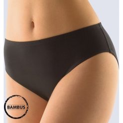 Klasyczne figi Viki Bamboo. Brązowe figi damskie marki Astratex, s, z włókna. Za 26,99 zł.