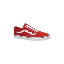 Trampki męskie: Buty Casu Czerwone trampki sznurowane HR61263