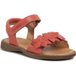 Sandały FRODDO - G3150153-3 M Coral. Czerwone sandały dziewczęce Froddo, ze skóry, bez zapięcia. Za 249,00 zł.