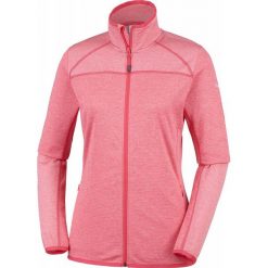 COLUMBIA bluza damska Baker Valley FZ Fleece Red Coral/Cora S. Czerwone bluzy sportowe damskie Columbia, s, bez wzorów, z materiału, bez rękawów, bez kaptura. W wyprzedaży za 169,00 zł.