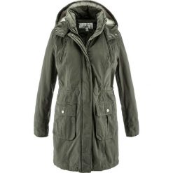 Parki damskie: Parka ocieplana bonprix ciemnooliwkowy
