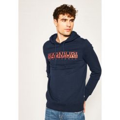 Bluza Napapijri Bolanos H NP0A4E22B. Niebieskie bluzy męskie Napapijri, m, bez wzorów, z bawełny, bez kołnierzyka, bez rękawów, bez kaptura. W wyprzedaży za 279,00 zł.