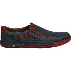 Derby męskie: Półbuty męskie - 271P BLU-ROSS