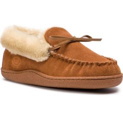 Kapcie SCHOLL - Panda F27284 1061 370 Tan. Pomarańczowe klapki damskie marki Scholl, bez wzorów, ze skóry, bez obcasa. Za 200,00 zł.
