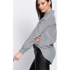Czarna Koszula Family Time. Czarne koszule wiązane damskie Born2be, na lato, s. Za 59,99 zł.