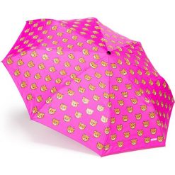 Parasol MOSCHINO. Różowe parasole MOSCHINO, bez wzorów. W wyprzedaży za 241,00 zł.