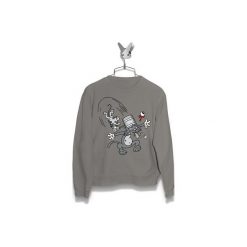 Bluza Itchy & Scratchy Męska. Czarne bluzy męskie Failfake, s. Za 170,00 zł.