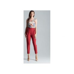 Spodnie M676 Bordo. Czerwone spodnie damskie FIGL, xl. Za 169,00 zł.