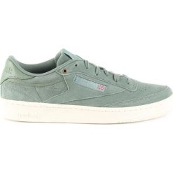 Reebok Club C 85 Tenisówki Zielony. Zielone trampki męskie Reebok, ze skóry. Za 349,95 zł.