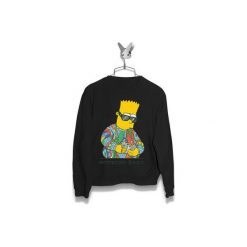 Bluza Notorius Bart Damska. Czarne bluzy damskie Failfake, xs, bez wzorów, bez rękawów, bez kaptura. Za 160,00 zł.