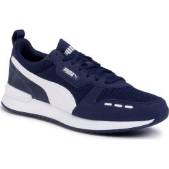 Sneakersy PUMA - R78 373117 08 Peacoat/Puma White. Niebieskie sneakersy męskie Puma, bez zapięcia. W wyprzedaży za 219,99 zł.