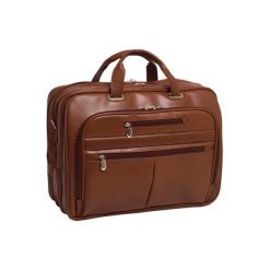 Torba MCKLEIN Rockford 17 cali Brązowy. Pomarańczowe torby na laptopa Mcklein, w paski. Za 1017,99 zł.