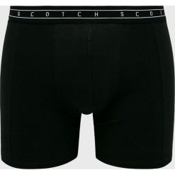 Scotch & Soda - Bokserki (3-pack). Czarne bokserki męskie Scotch & Soda, bez wzorów, z elastanu. Za 169,90 zł.
