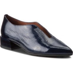 Półbuty HISPANITAS - Mint HI87613 Marine. Czarne półbuty damskie lakierowane marki Kazar, z lakierowanej skóry, eleganckie, na wysokim obcasie. W wyprzedaży za 309,00 zł.