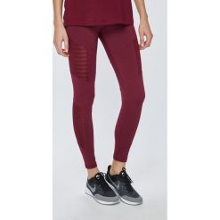 Reebok - Legginsy. Brązowe legginsy damskie marki Reebok, s, z elastanu. W wyprzedaży za 169,90 zł.