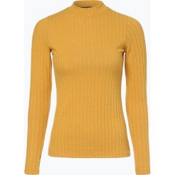 Review - Damska koszulka z długim rękawem, żółty. Żółte t-shirty damskie Review, l, z golfem. Za 79,95 zł.