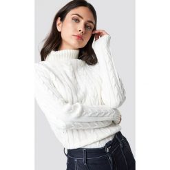 Rut&Circle Sweter z golfem - White. Białe golfy damskie Rut&Circle, z dzianiny. Za 121,95 zł.