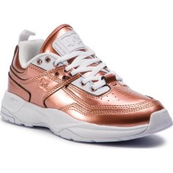 Sneakersy DC - E.Tribeka Se ADJS200015 Rose Gold (Rsg). Pomarańczowe półbuty damskie DC, ze skóry. W wyprzedaży za 349,00 zł.