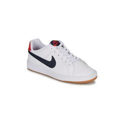 Buty Dziecko Nike COURT ROYALE GRADE SCHOOL. Białe trampki dziewczęce Nike, bez wzorów, bez zapięcia. Za 219,00 zł.