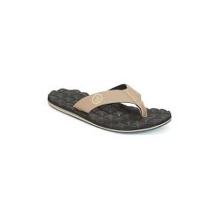 Japonki Volcom RECLINER. Czarne klapki męskie marki Volcom, bez wzorów. Za 175,20 zł.