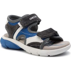 Sandały GEOX - B S.Flexyper B.C B922UC 014PA C0095 M Royal/Grey. Szare sandały chłopięce Geox, z materiału. W wyprzedaży za 149,00 zł.