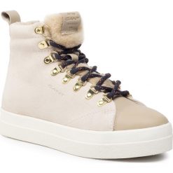 Sneakersy GANT - Aurora 19541866 Putty Cream Beige G27. Brązowe półbuty damskie GANT, ze skóry. W wyprzedaży za 419,00 zł.