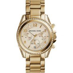Biżuteria i zegarki damskie: ZEGAREK MICHAEL KORS LADIES GOLD TONE MK5166