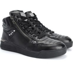 Guess Sneakersy "Knight Mid". Sneakersy męskie Guess, bez zapięcia. Za 379,00 zł.