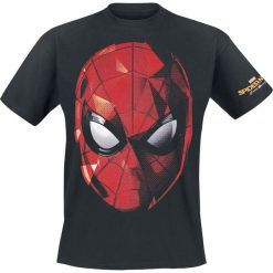 T-shirty męskie z nadrukiem: Spider-Man Homecoming – Web Face T-Shirt czarny