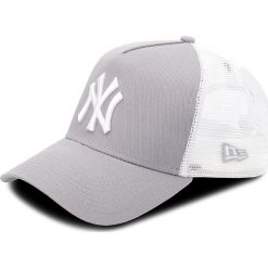 Czapka z daszkiem NEW ERA - Clean Trucker 2 Ney 11588490 Biały Szary. Szare czapki damskie New Era, bez wzorów, z bawełny. Za 119,99 zł.