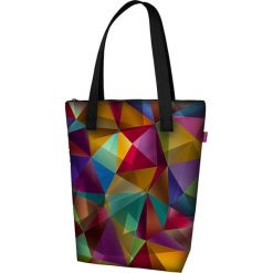 Torebka "Viva" ze wzorem - (S)35 x (W)42 x (G)9 cm. Torebki klasyczne damskie Bertoni, bez wzorów, z tkaniny, bez dodatków. W wyprzedaży za 69,95 zł.